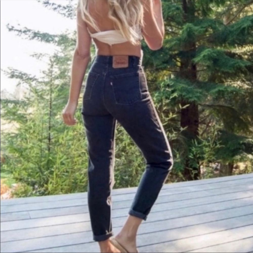 Vintage Levi’s 550 High Waisted Made in USA Jeans